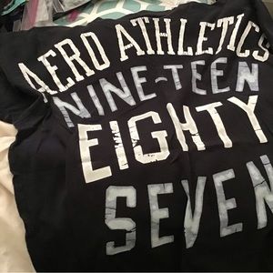 Aeropostale Black Tee Shirt